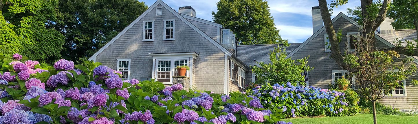 CMS Landscape Timeless Elegance, Decades in the Making, a new project feature from CMS Landscape. This Cape Cod estate features a beautiful landscaping project with gorgeous plants and flowers throughout, and a historic lesson from the founding era of the country.