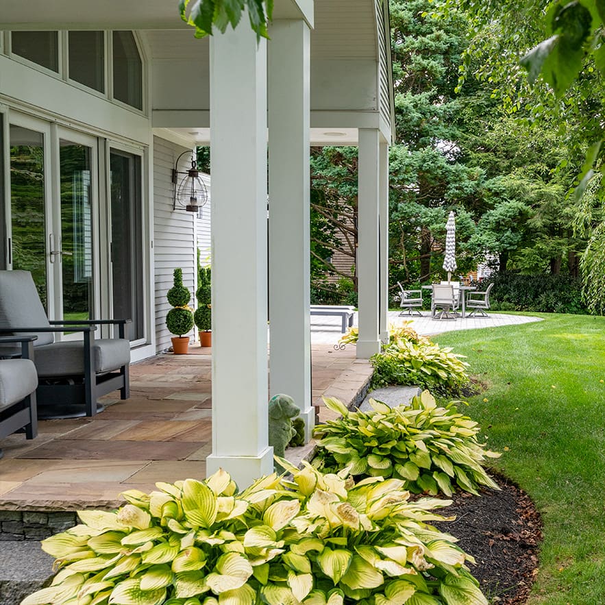 A simply gorgeous patio and yard, designed, built, and maintained by CMS Landscape
